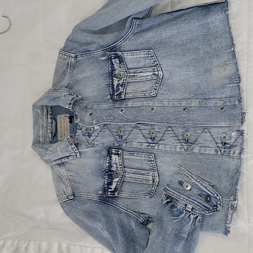 ALLSAINT Maisy denim jacket